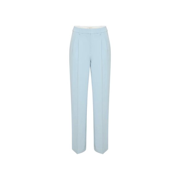 NWT  ($148) - Aritzia Effortless Pant - Crepette, Dew Blue, Size 12 - Picture 6 of 8